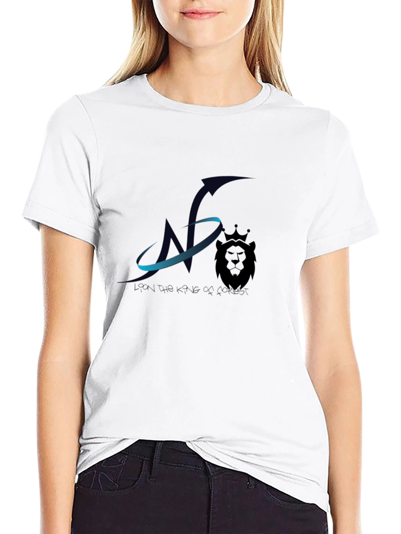 Lion King Graphic Black T-Shirt