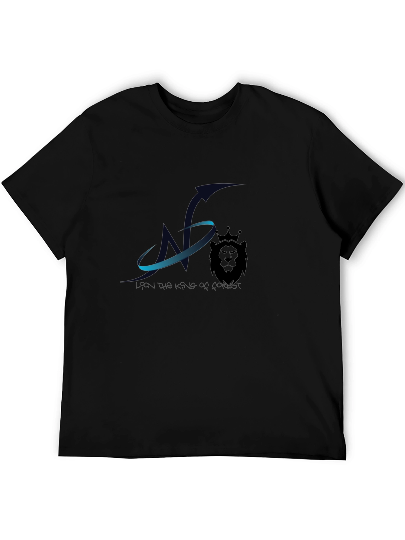 Lion King Graphic Black T-Shirt
