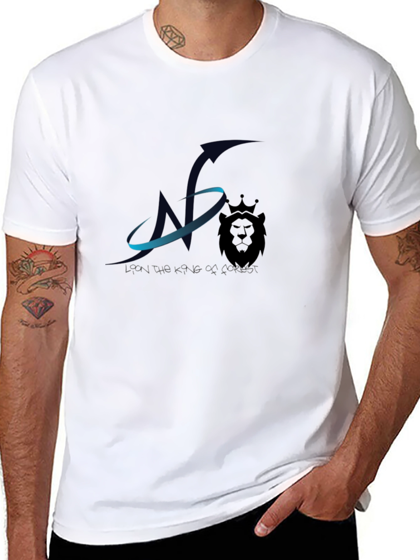 Lion King Graphic Black T-Shirt