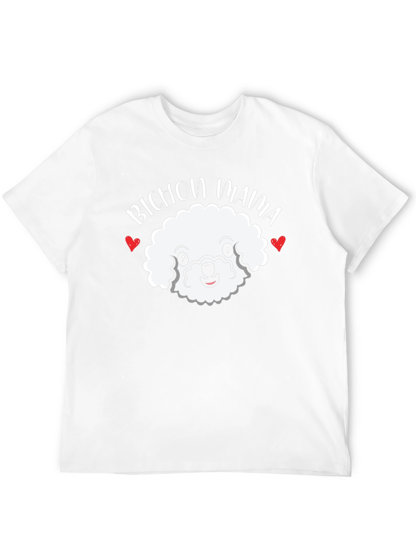Bichon Mama T-Shirt - Cute Dog Lover Tee
