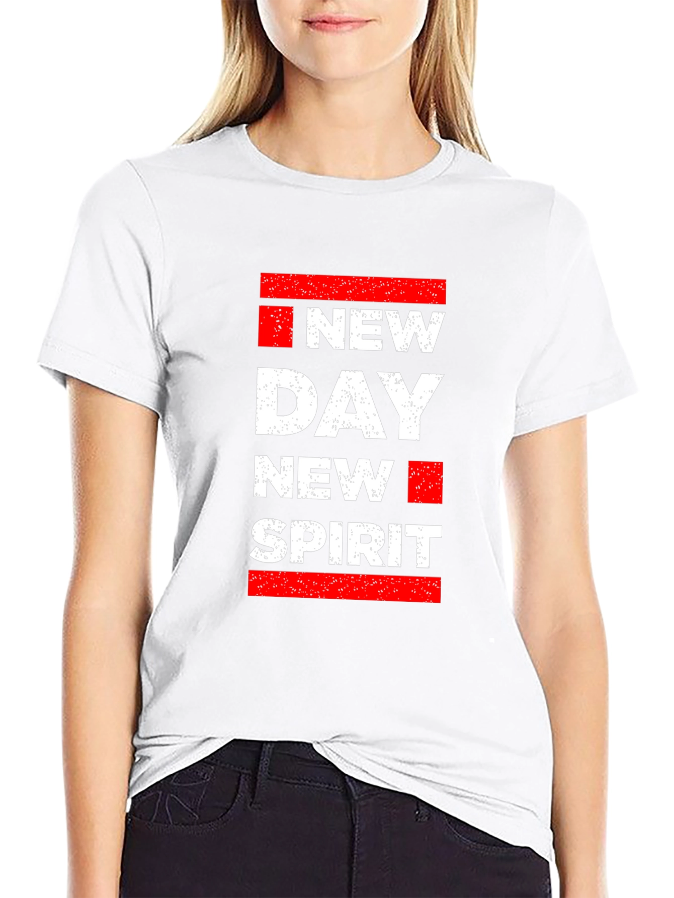 New Day New Spirit Graphic Tee