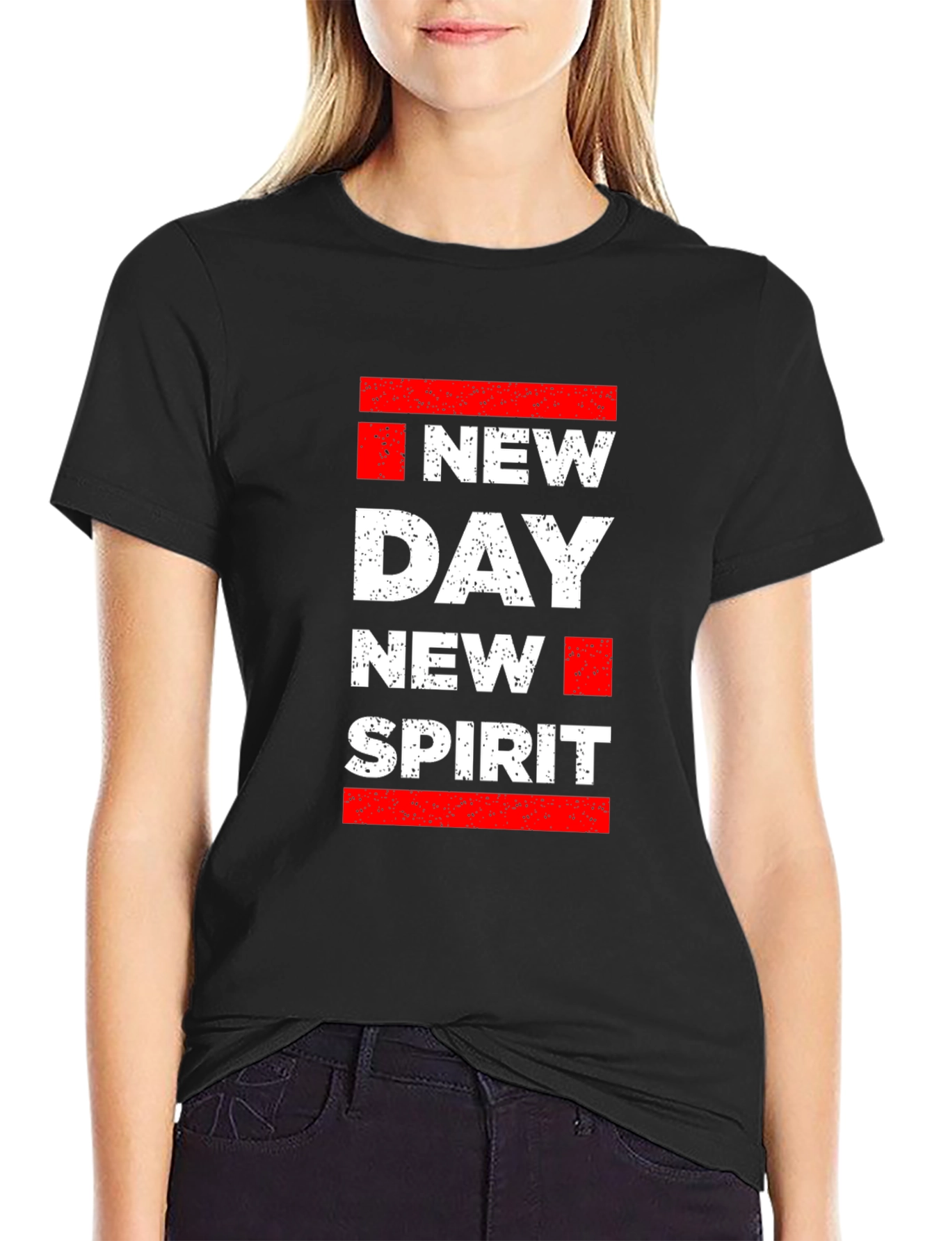 New Day New Spirit Graphic Tee