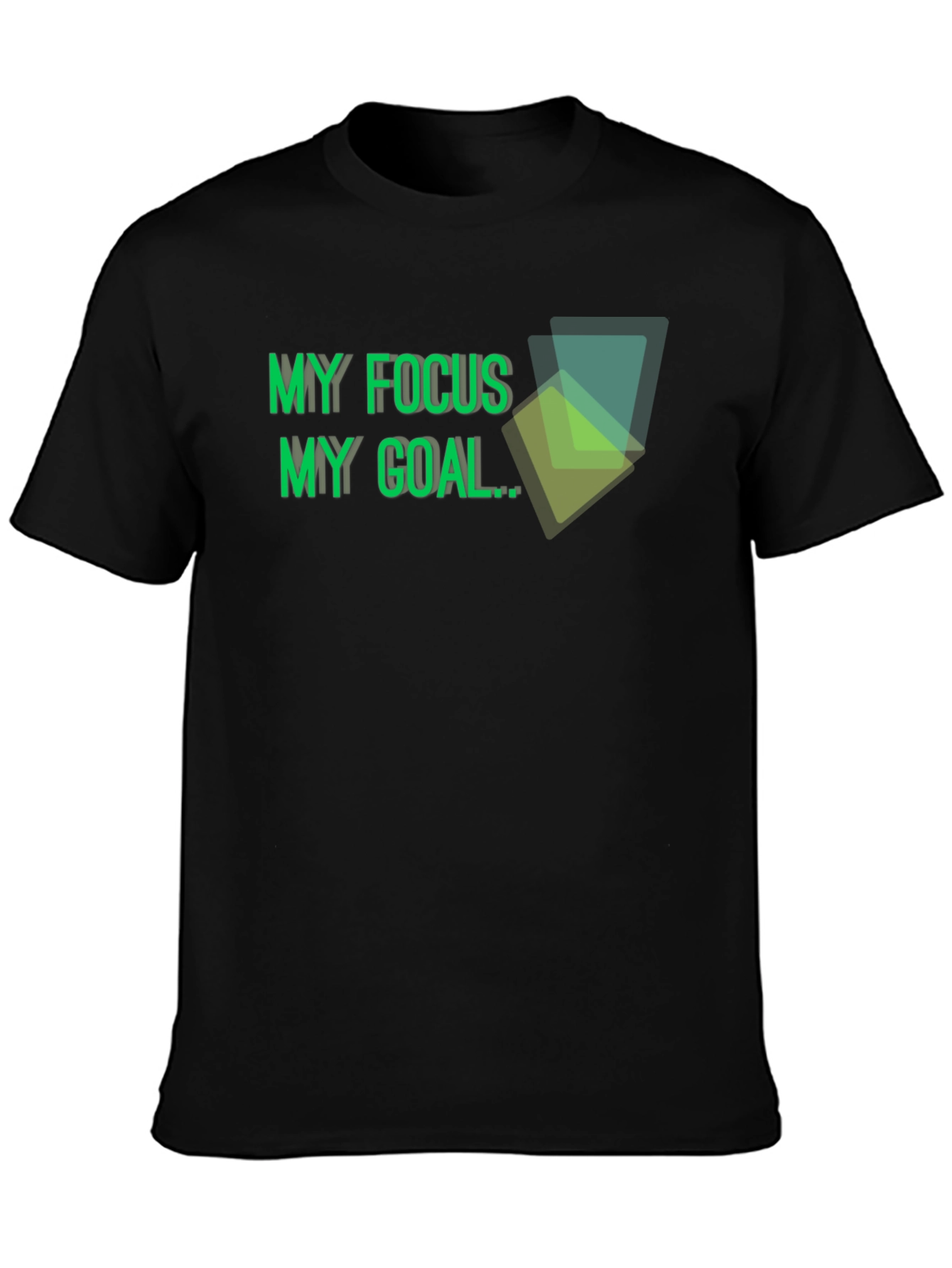 Focus Goal T-Shirt Motivational Graphic Tee