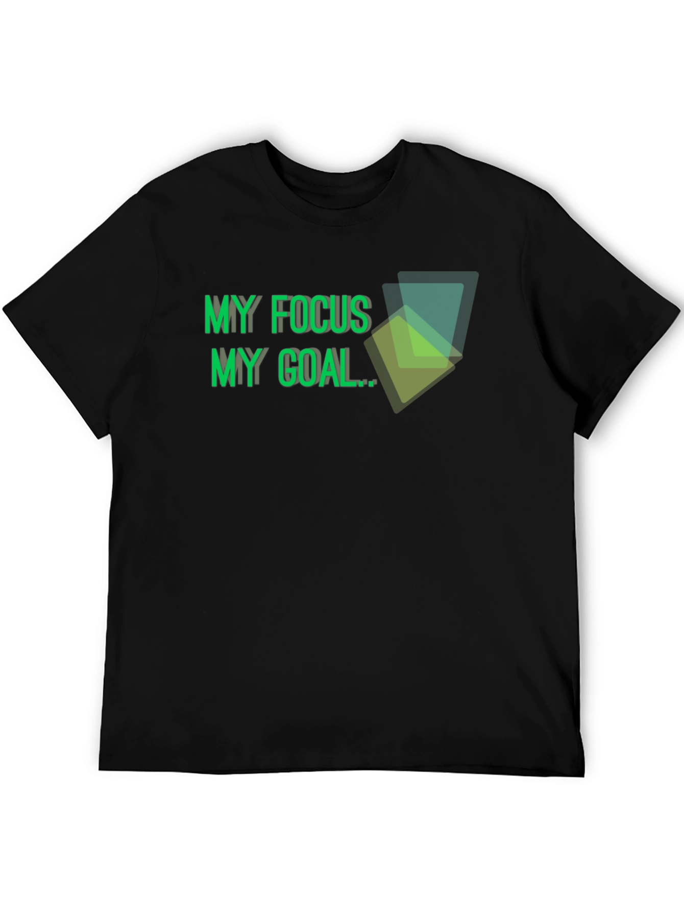 Focus Goal T-Shirt Motivational Graphic Tee