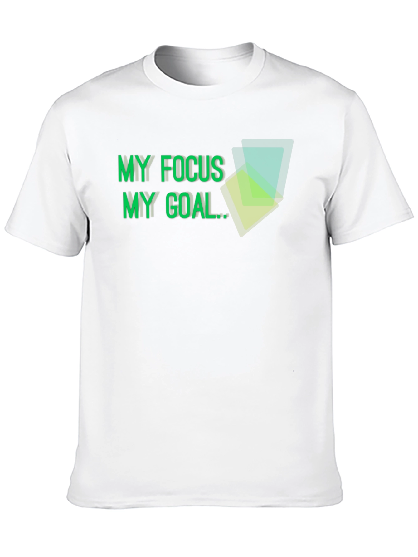 Focus Goal T-Shirt Motivational Graphic Tee