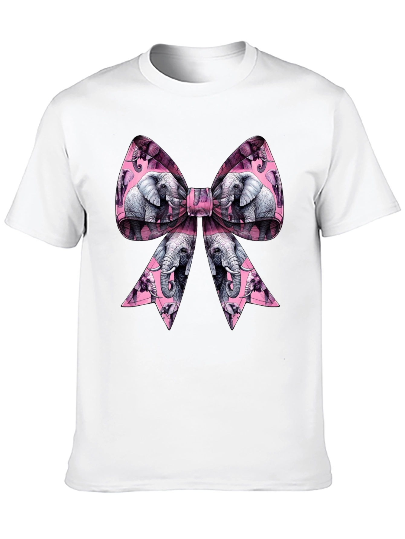 Elephant Bow Tie T-Shirt: Unique Graphic Tee