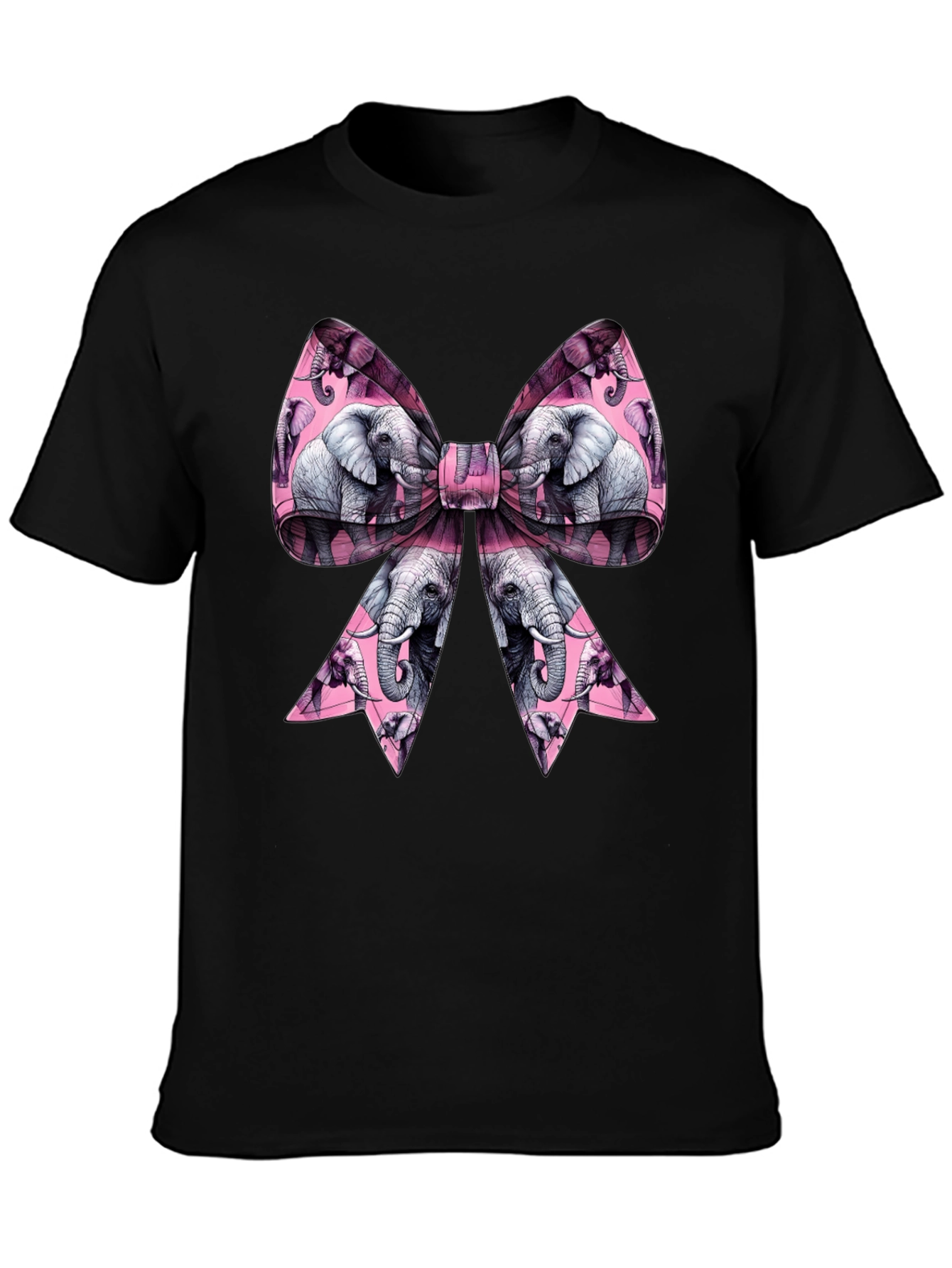 Elephant Bow Tie T-Shirt: Unique Graphic Tee