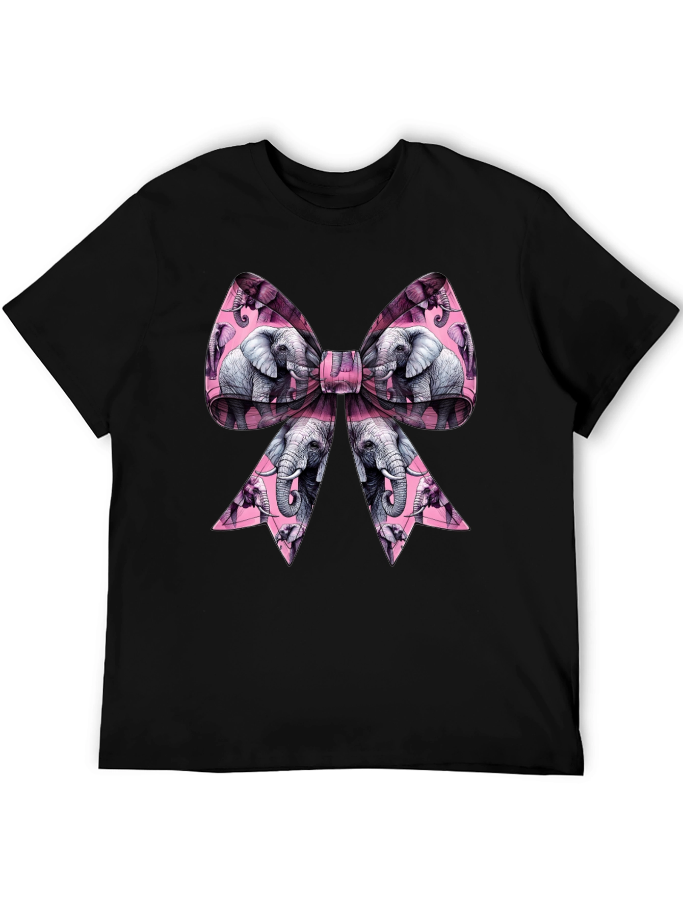 Elephant Bow Tie T-Shirt: Unique Graphic Tee
