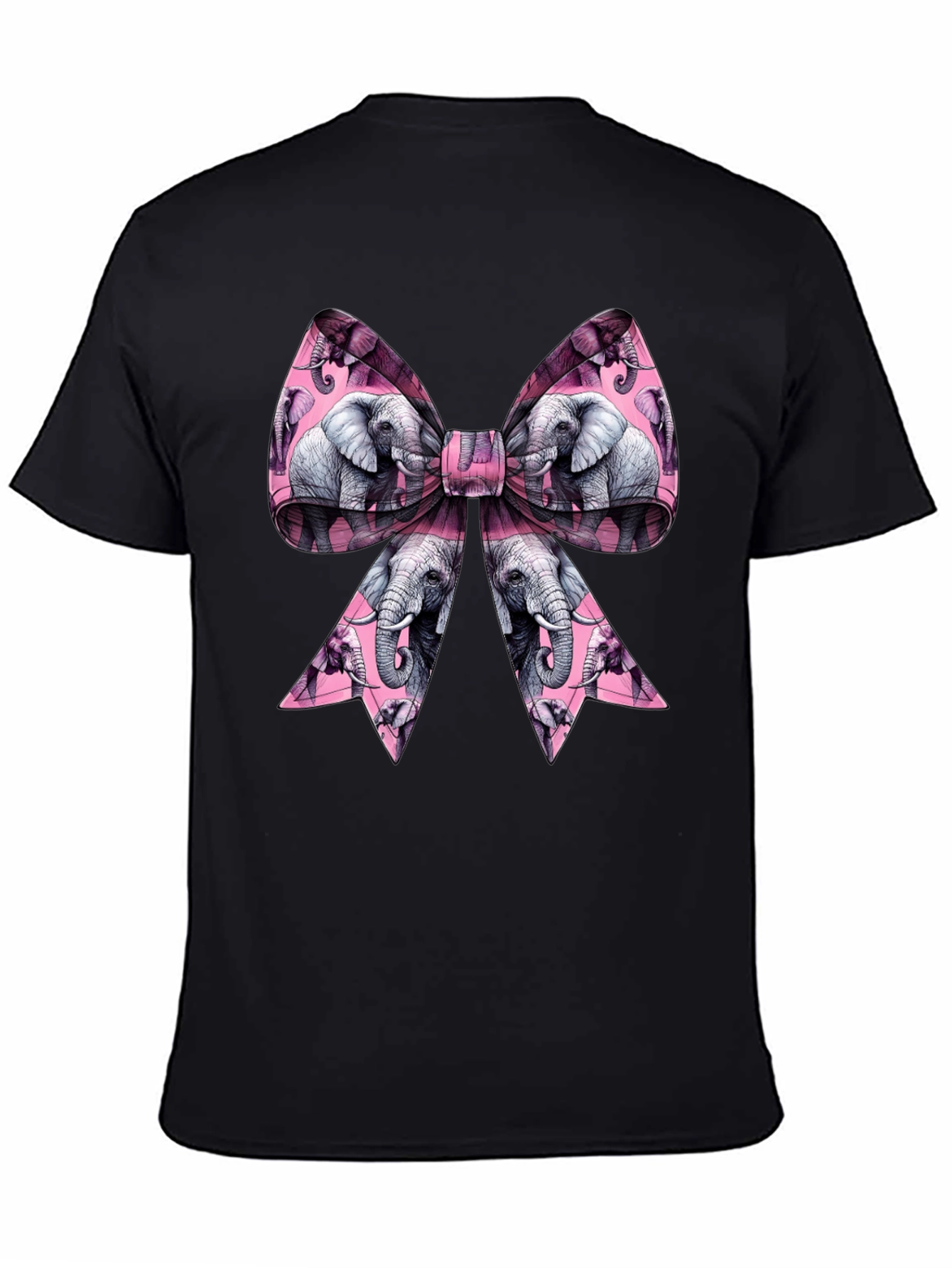 Elephant Bow Tie T-Shirt: Unique Graphic Tee