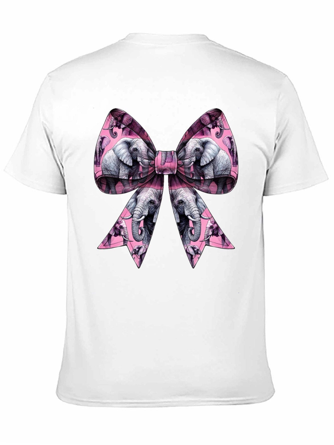 Elephant Bow Tie T-Shirt: Unique Graphic Tee
