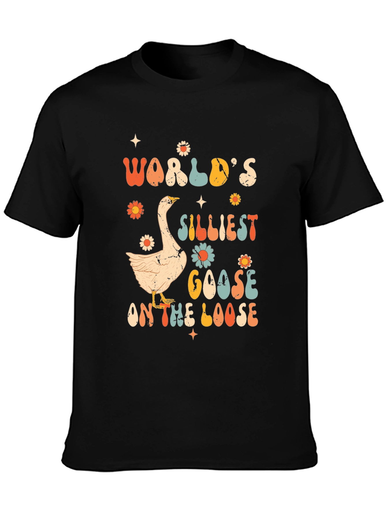 Silliest Goose T-Shirt - Retro Style