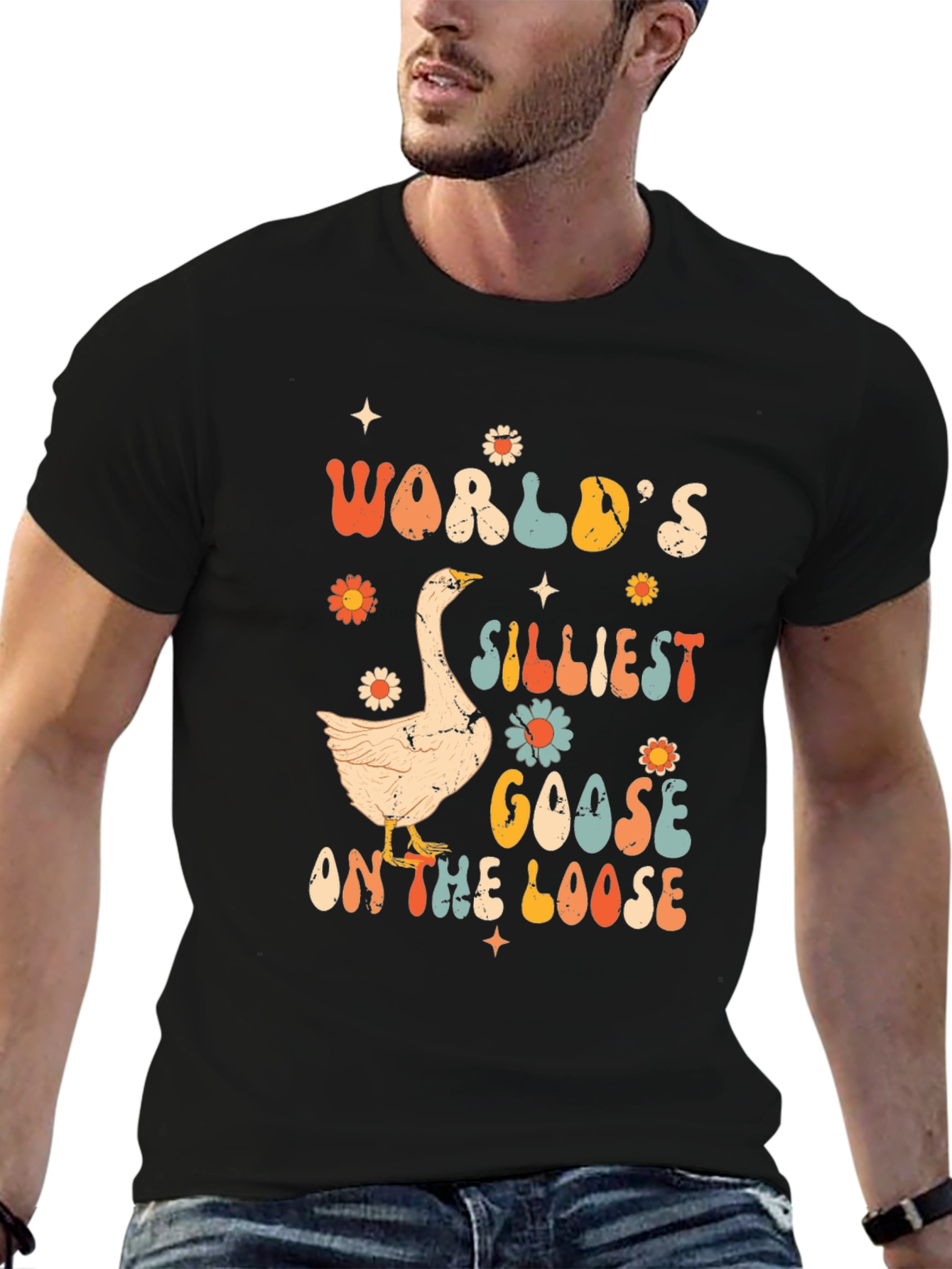 Silliest Goose T-Shirt - Retro Style