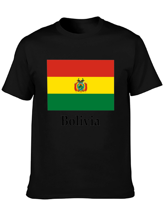 Bolivia Flag T-Shirt Patriotic Pride Tee