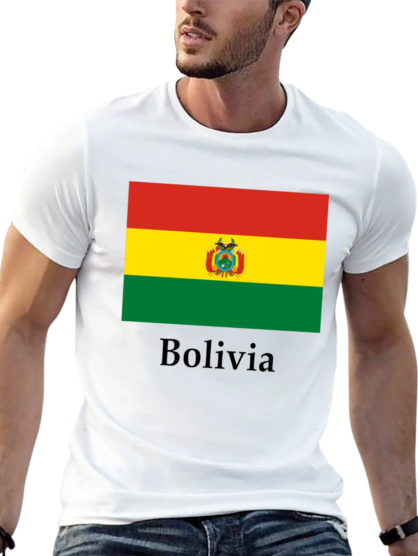 Bolivia Flag T-Shirt Patriotic Pride Tee