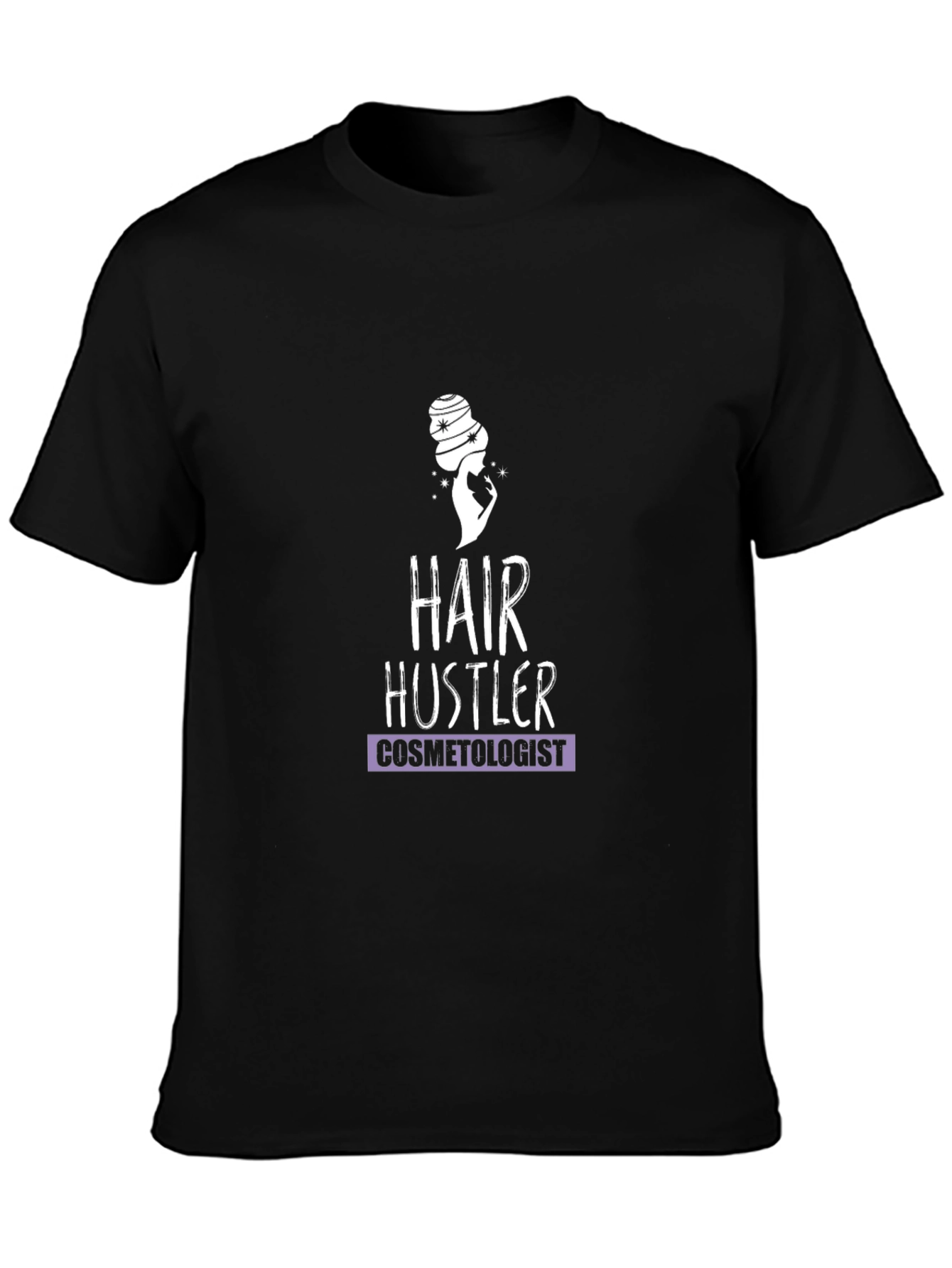 Hair Hustler Cosmetologist T-Shirt - Black