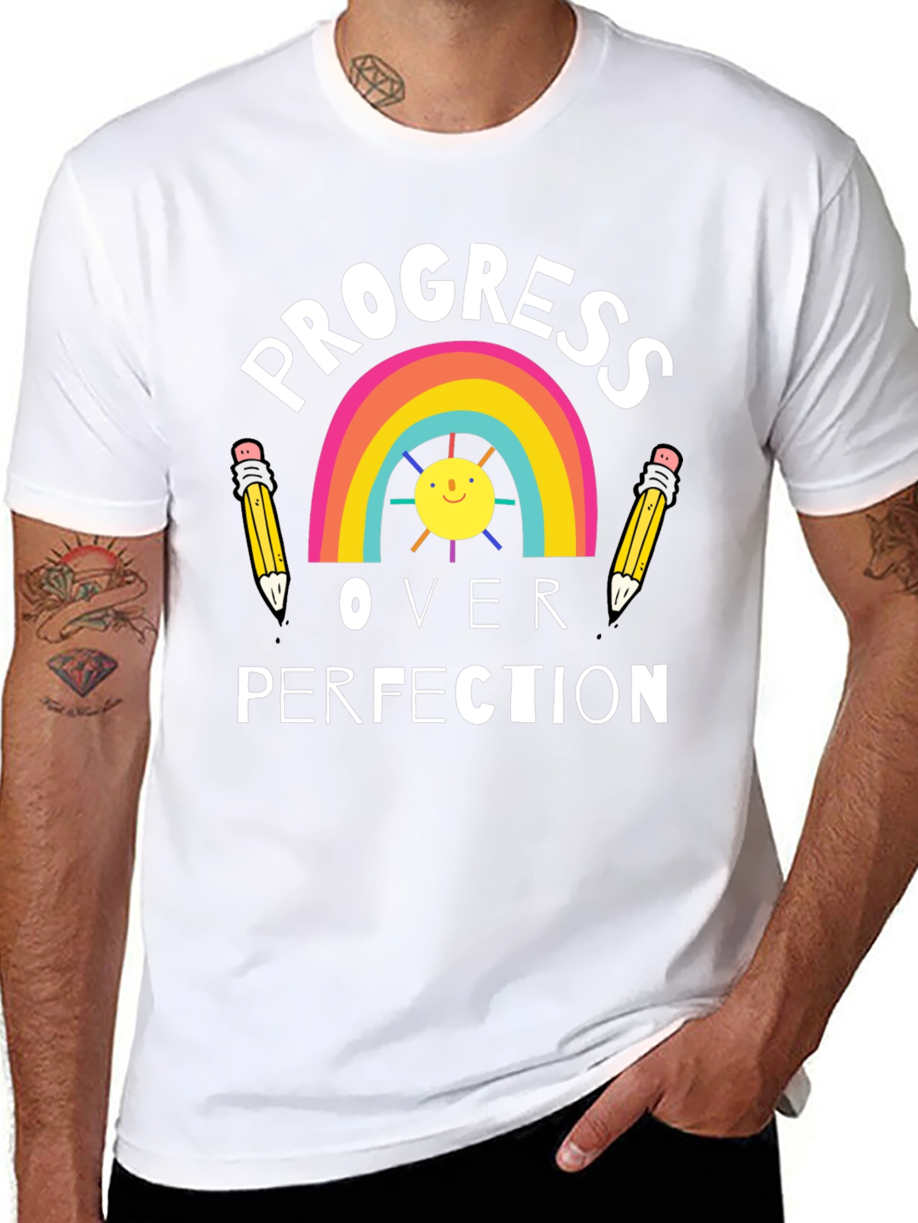 Progress Over Perfection Graphic Tee