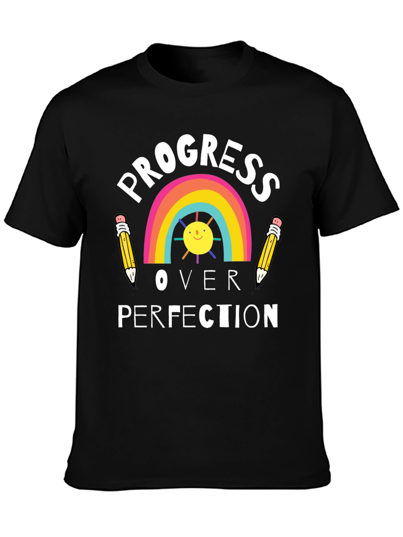 Progress Over Perfection Graphic Tee