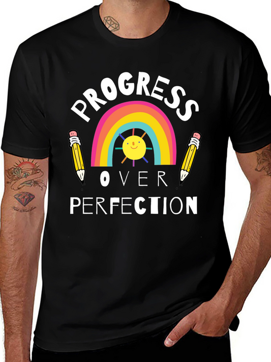 Progress Over Perfection Graphic Tee