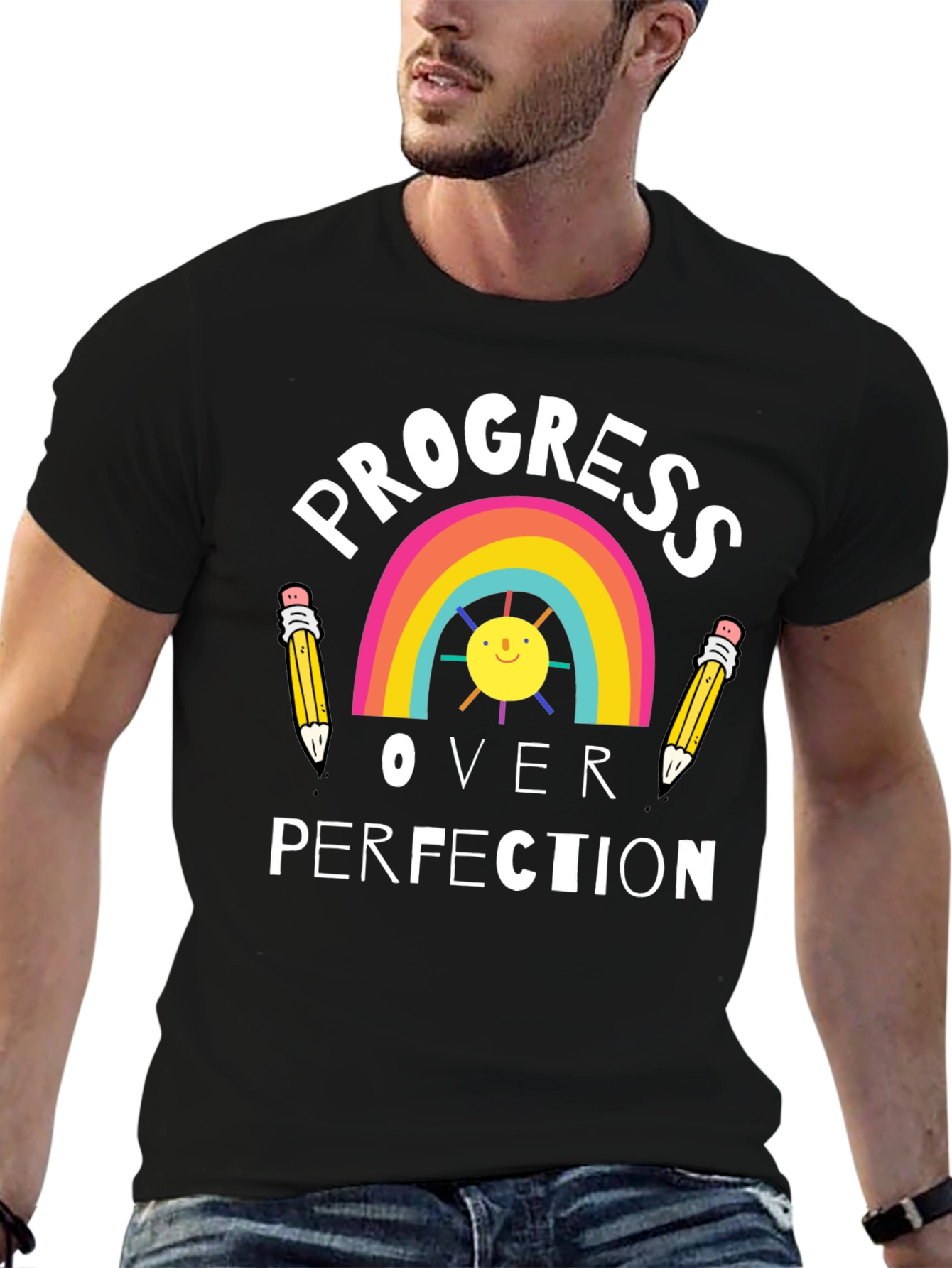 Progress Over Perfection Graphic Tee
