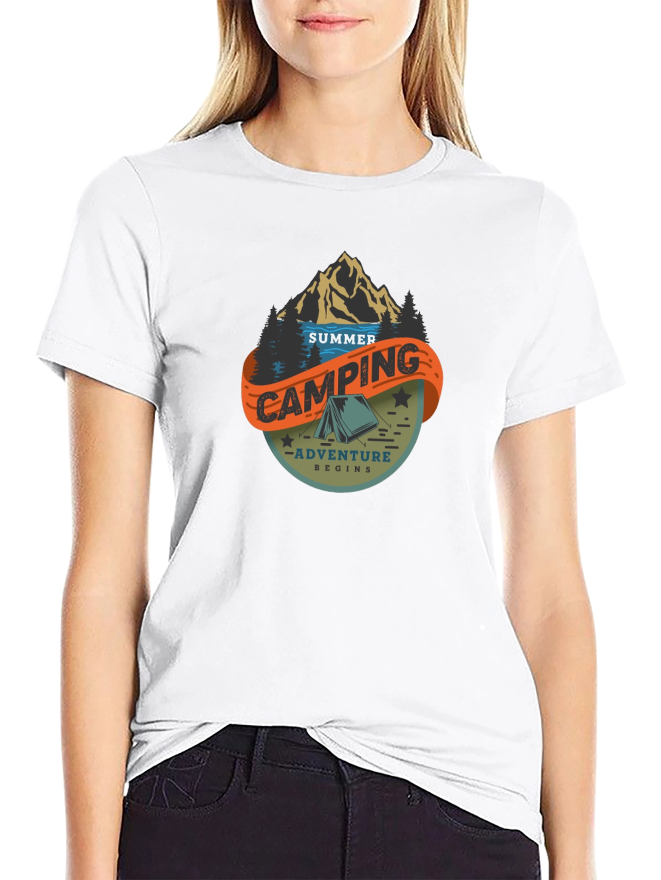 Summer Camping Adventure T-Shirt