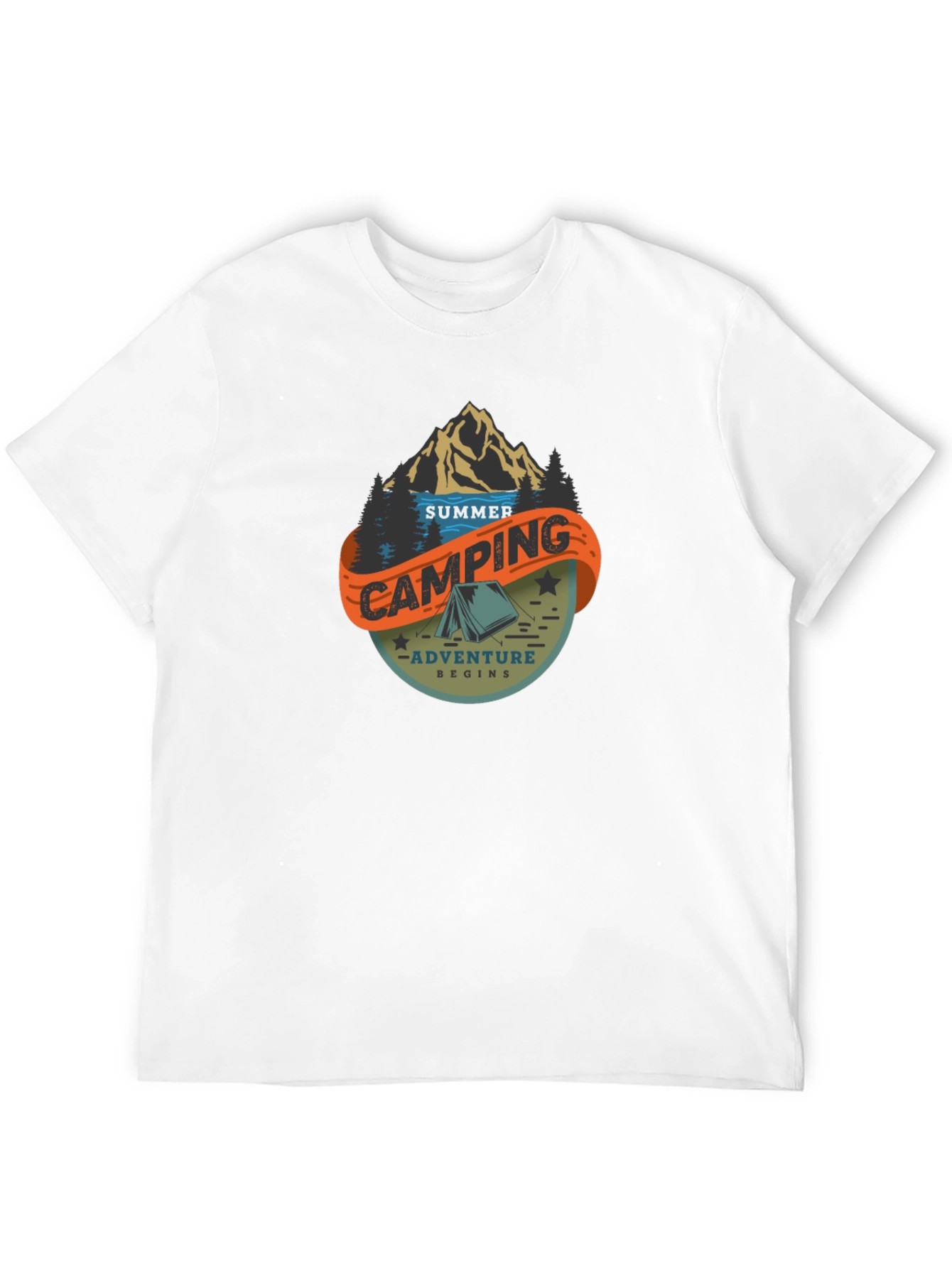 Summer Camping Adventure T-Shirt