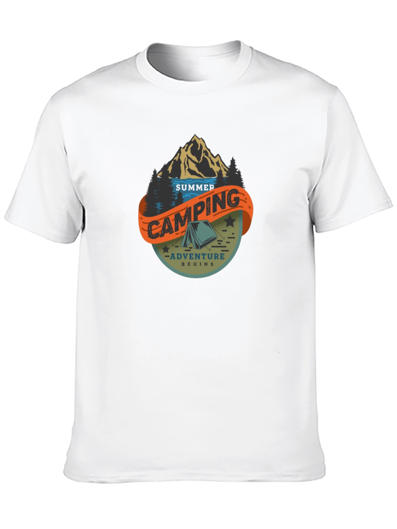 Summer Camping Adventure T-Shirt