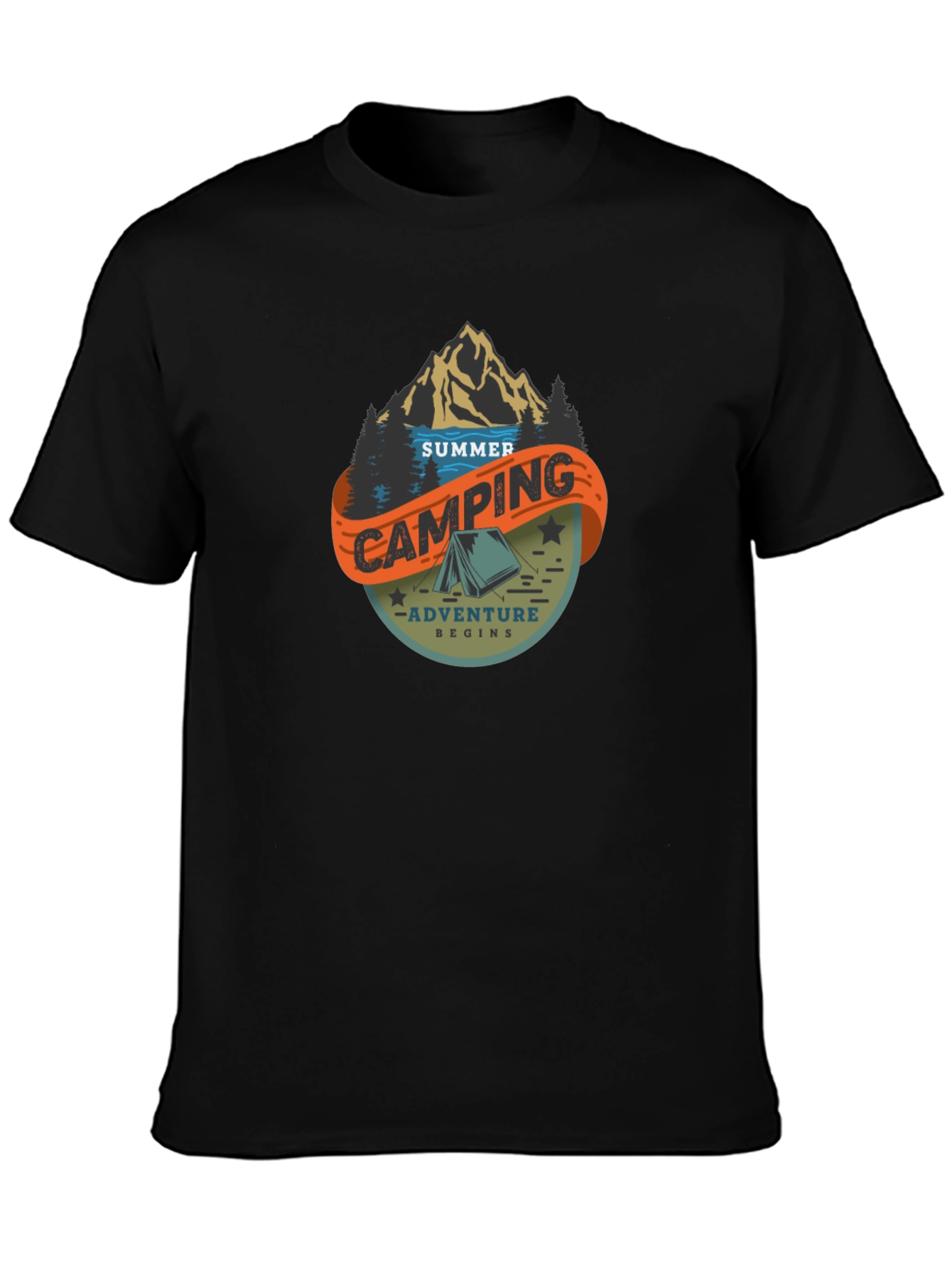 Summer Camping Adventure T-Shirt
