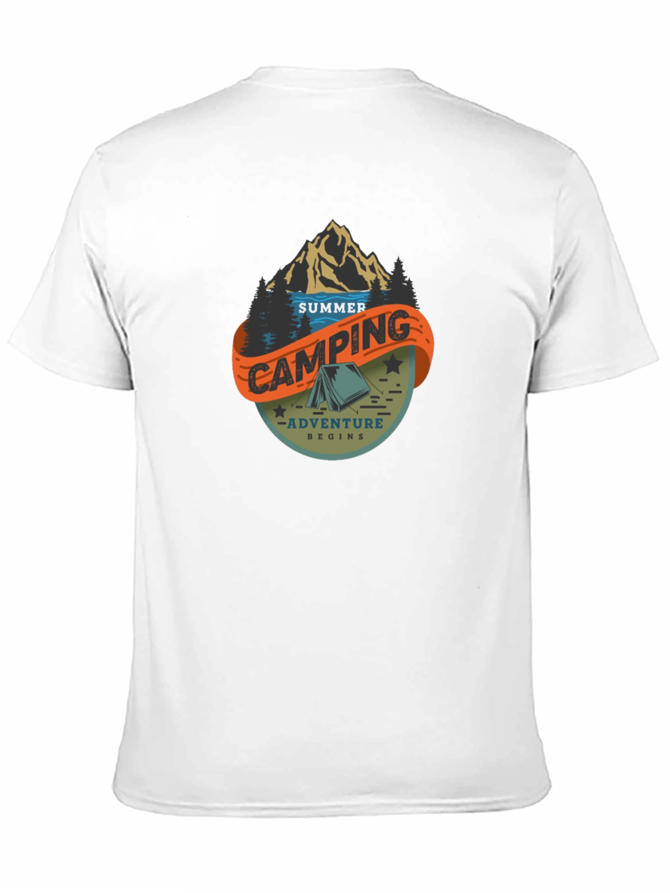 Summer Camping Adventure T-Shirt
