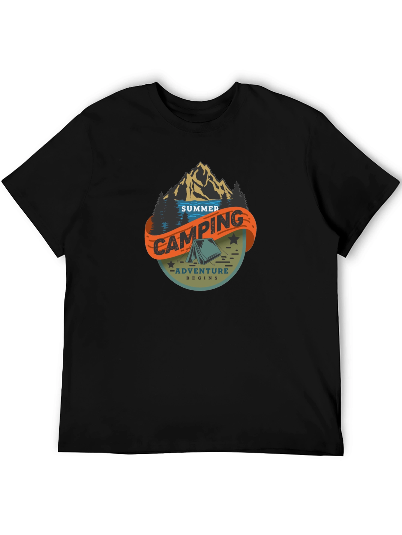 Summer Camping Adventure T-Shirt