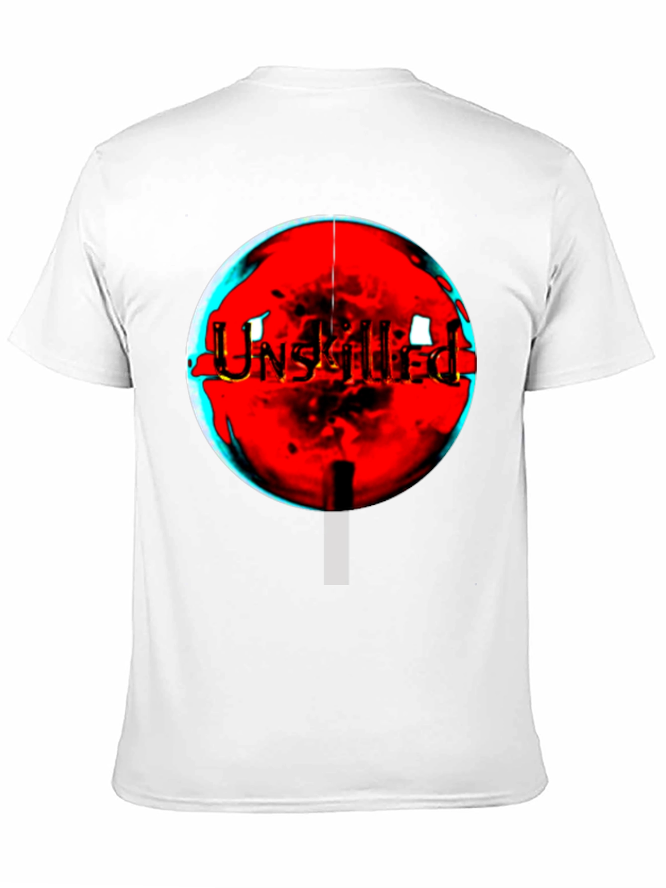 Unskilled Graphic Tee - Edgy Black T-Shirt