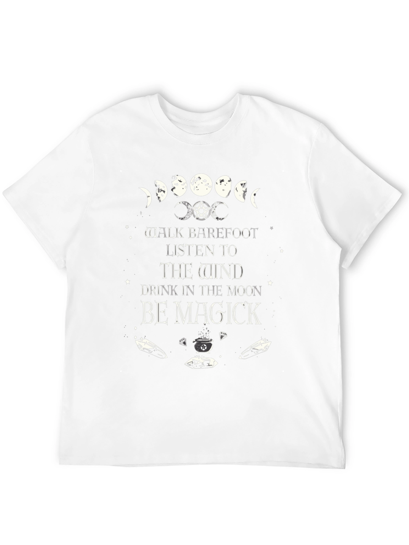 Magick Moon Phases T-Shirt - Witchy Vibes