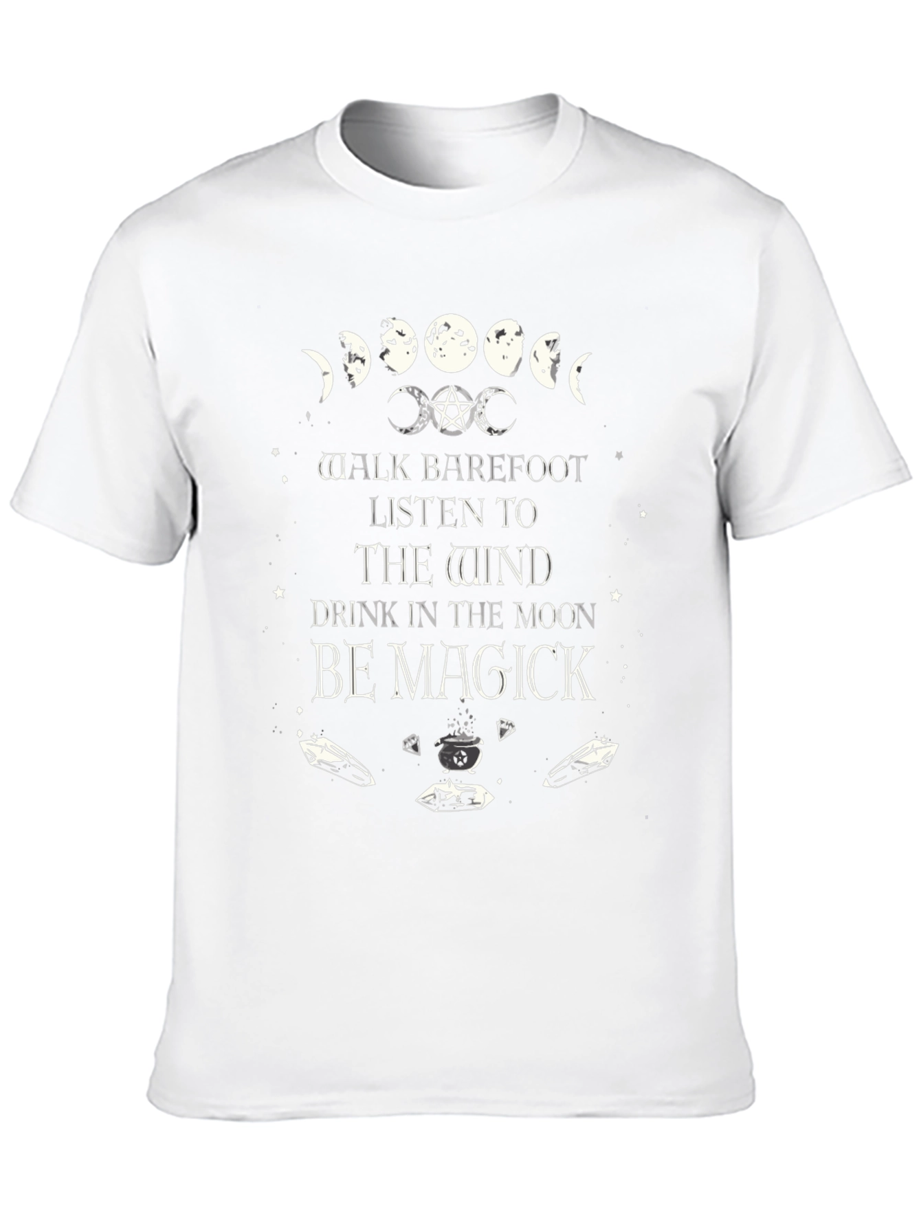 Magick Moon Phases T-Shirt - Witchy Vibes