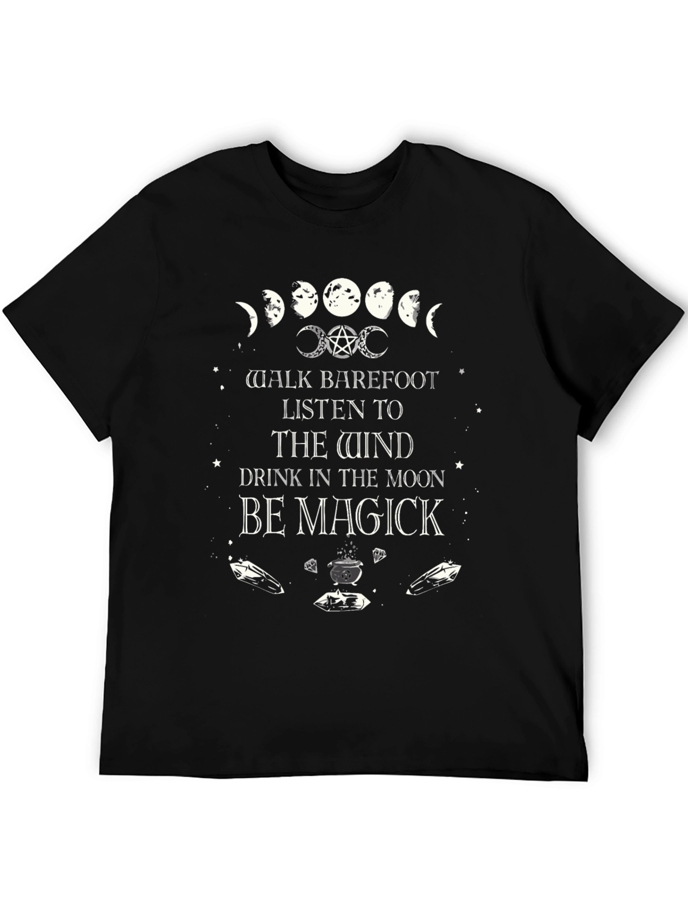 Magick Moon Phases T-Shirt - Witchy Vibes