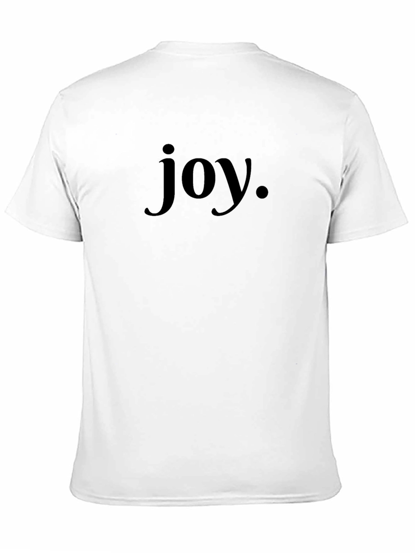 Joyful Black Graphic Tee