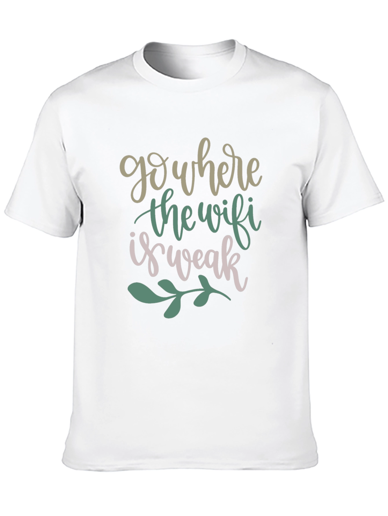 Go Where the Wifi is Weak Graphic Tee