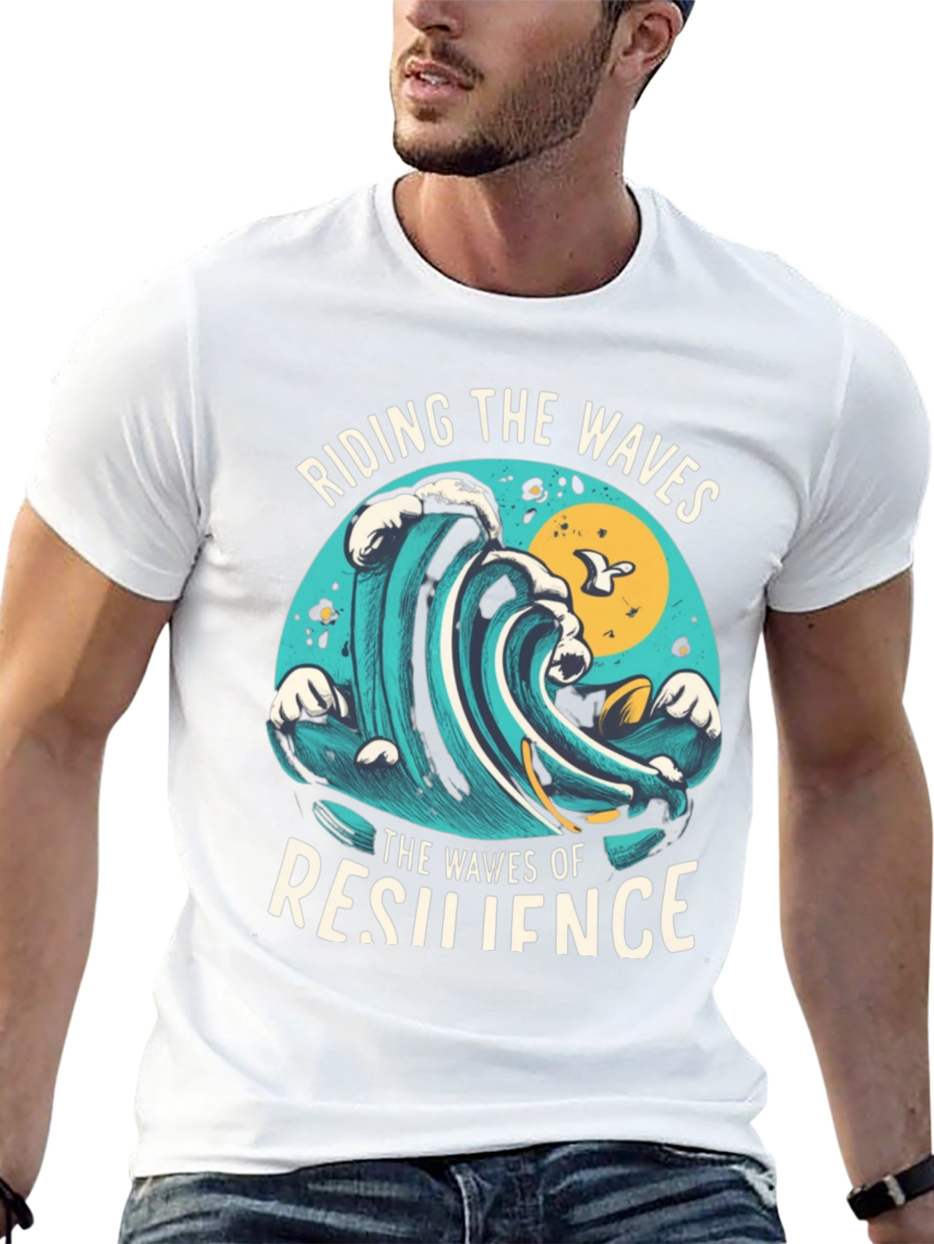 Riding the Waves Graphic Tee