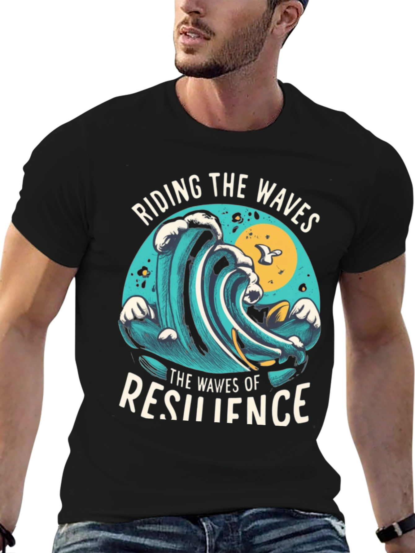 Riding the Waves Graphic Tee