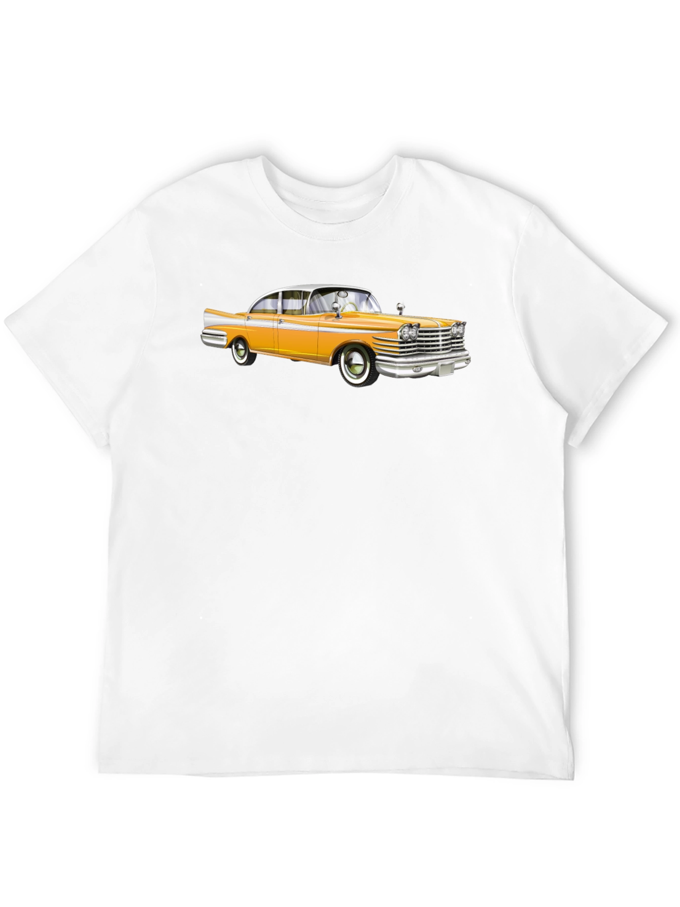 Classic Car Graphic T-Shirt - Mens Black Tee