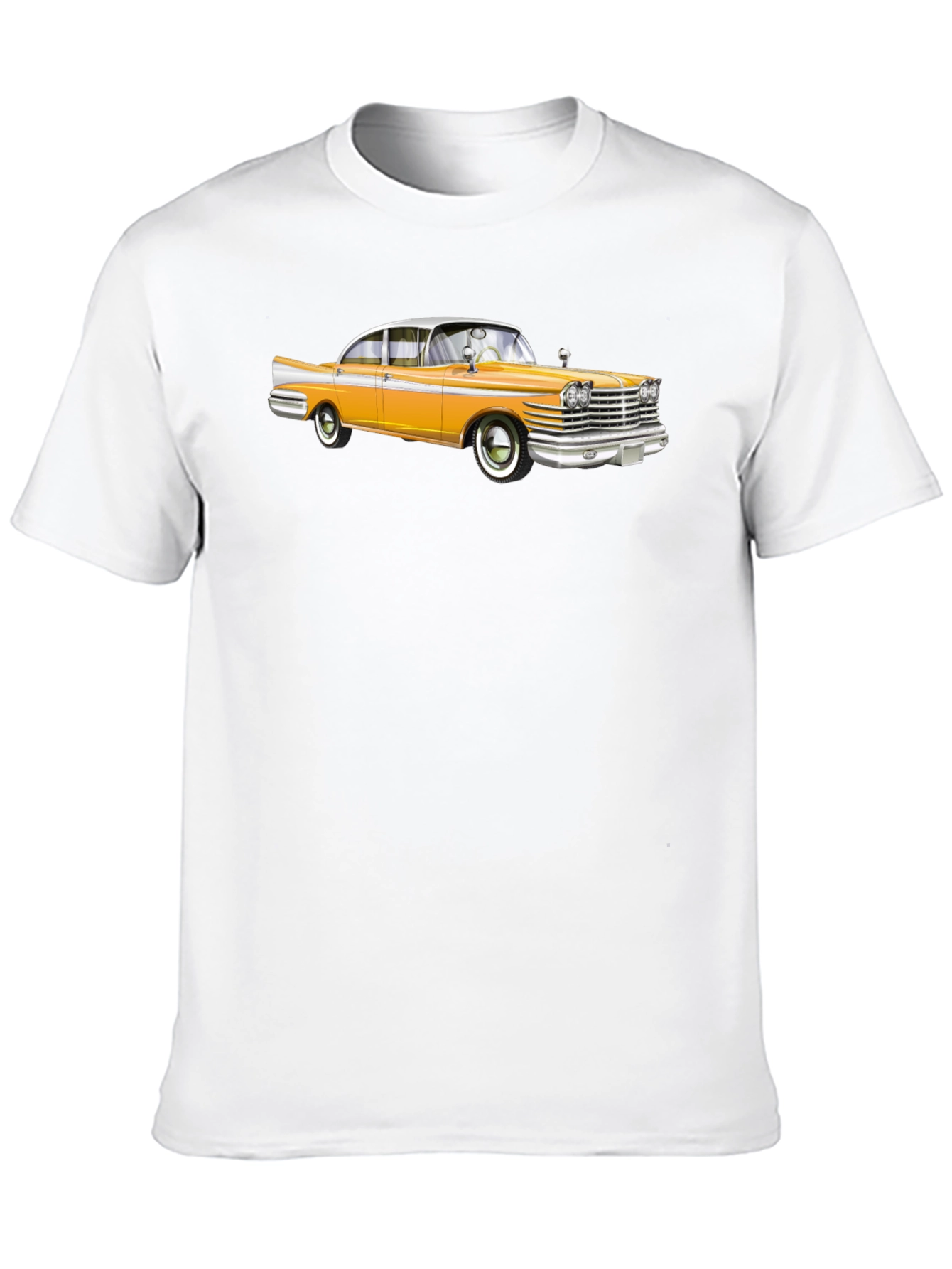 Classic Car Graphic T-Shirt - Mens Black Tee