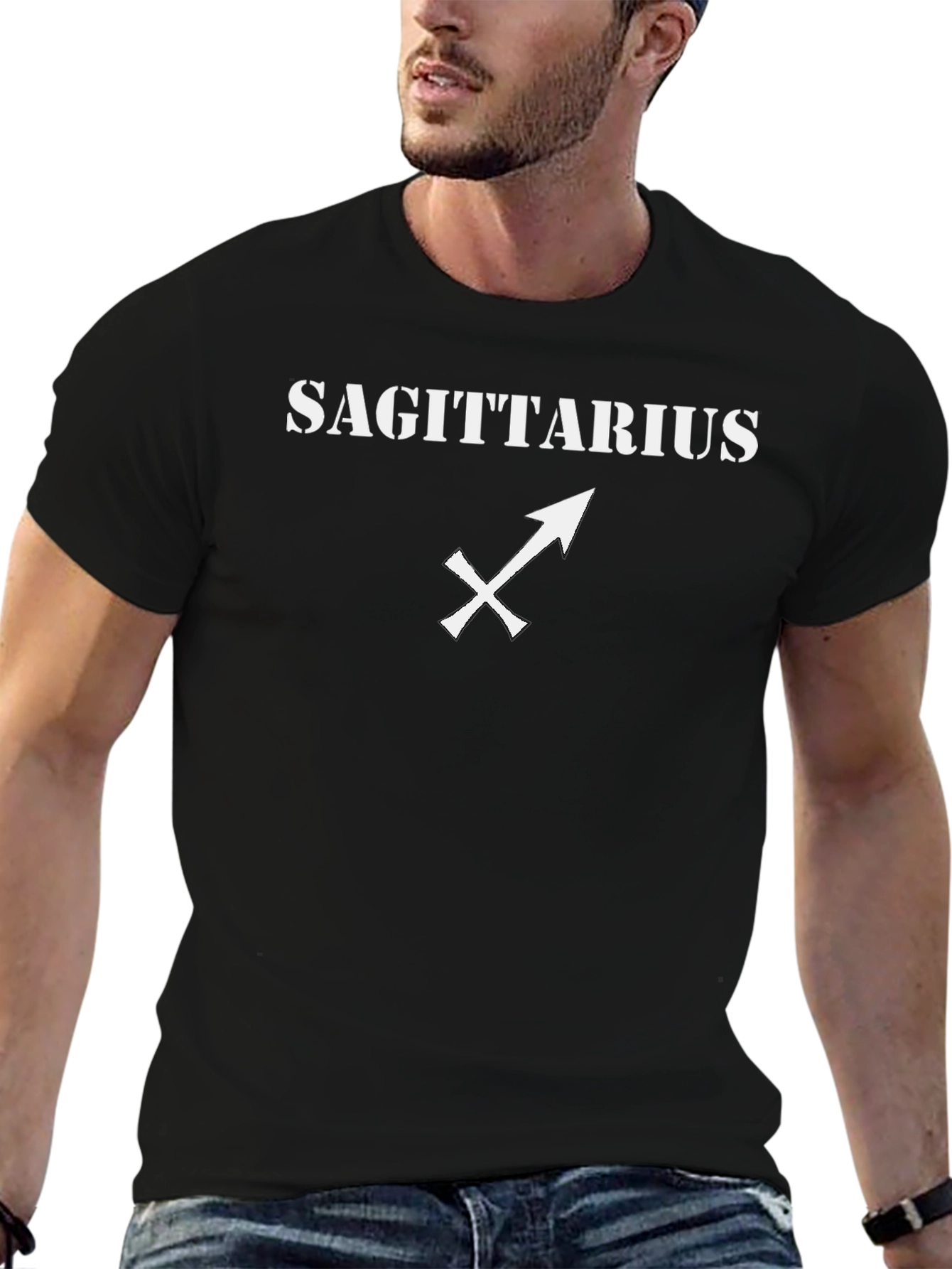 Sagittarius Zodiac Sign Graphic T-Shirt
