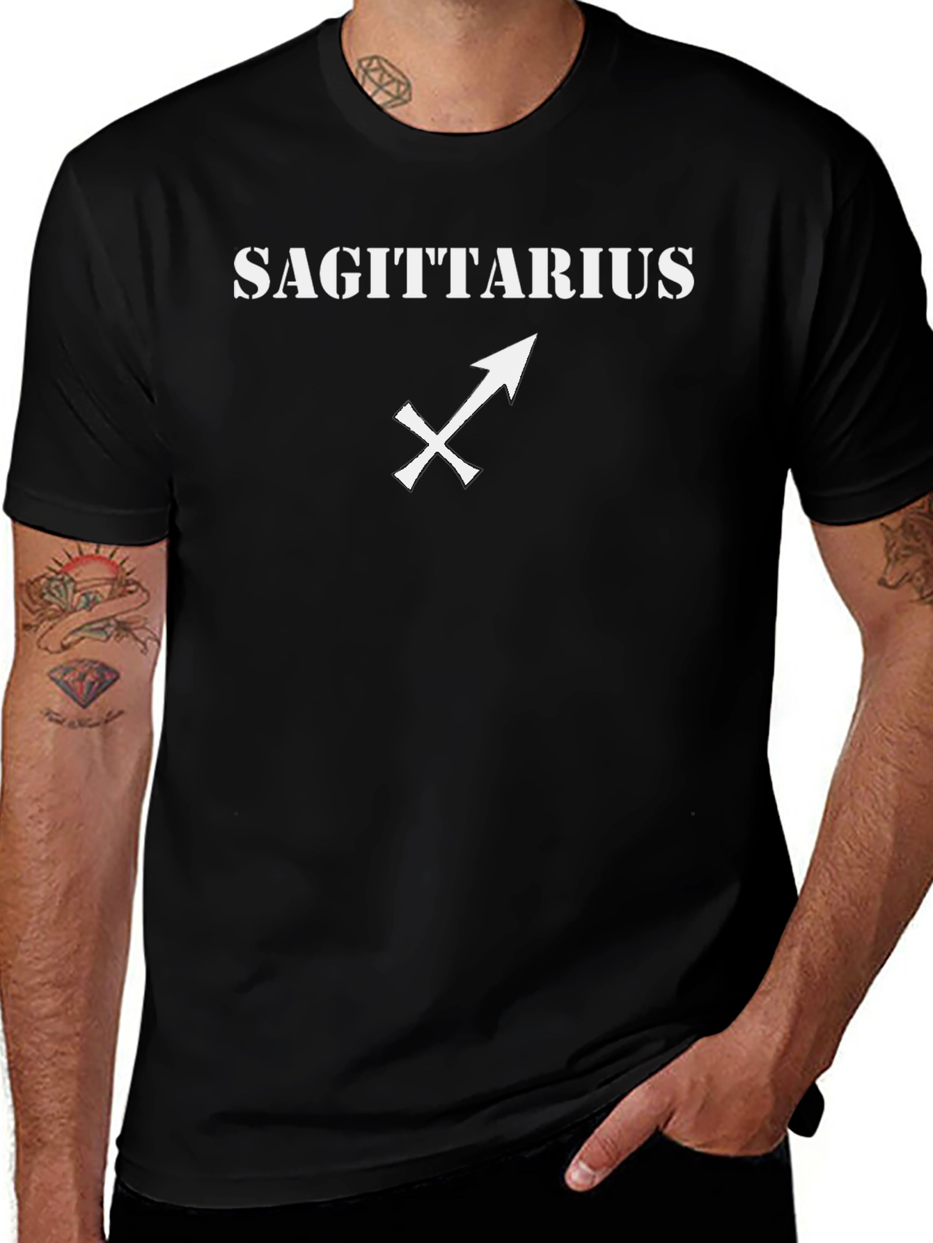 Sagittarius Zodiac Sign Graphic T-Shirt