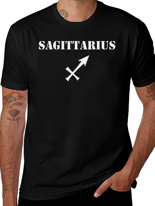 Sagittarius Zodiac Sign Graphic T-Shirt
