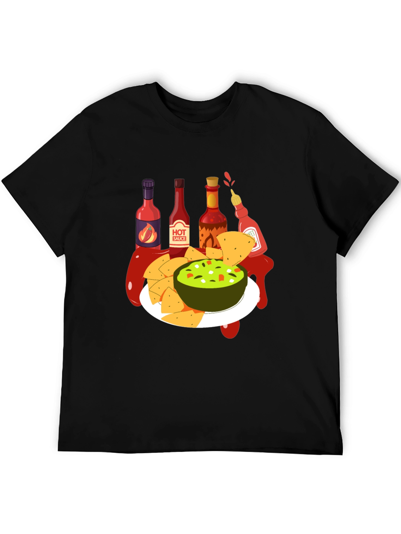 Guacamole & Hot Sauce Graphic Tee