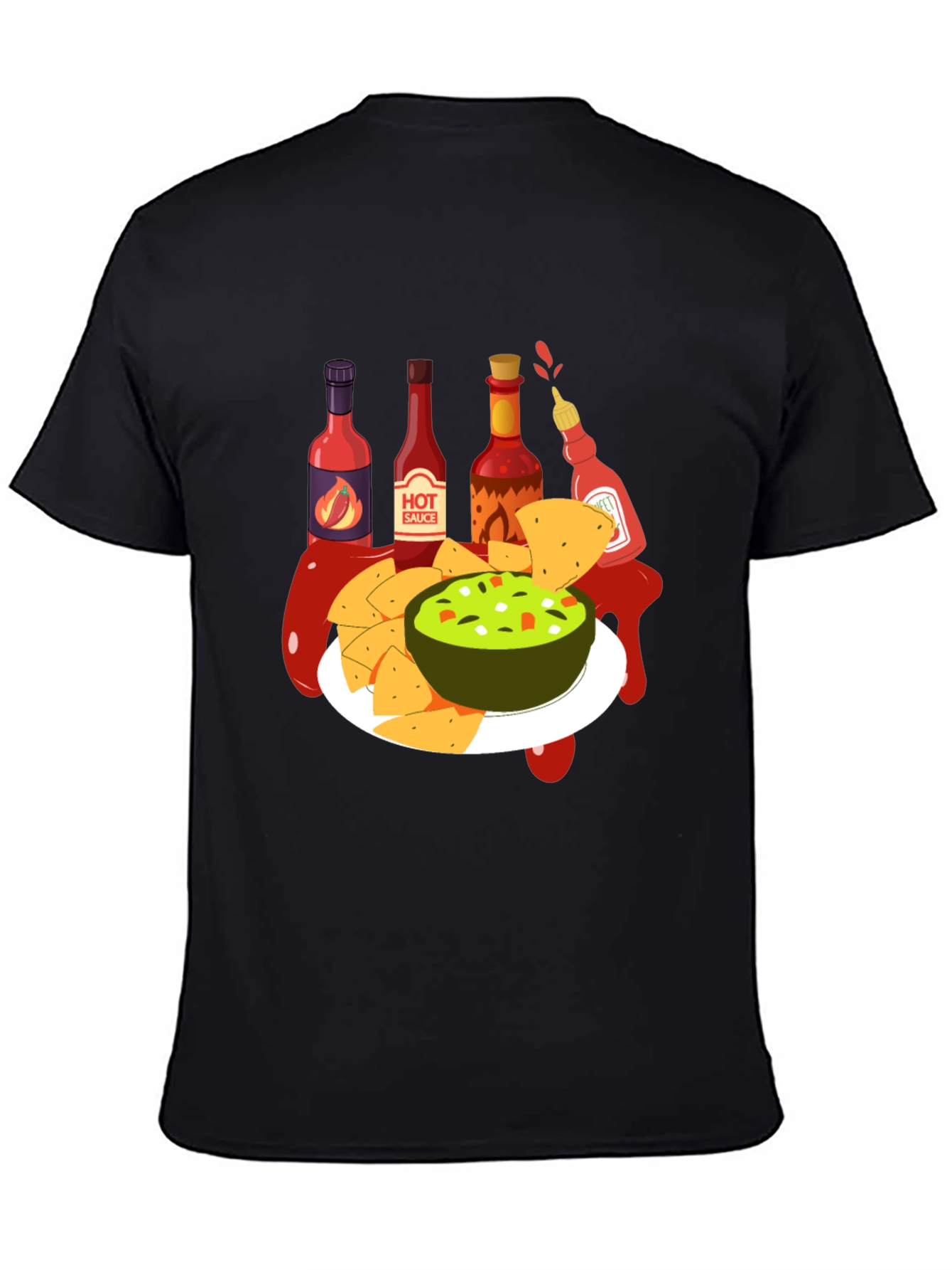 Guacamole & Hot Sauce Graphic Tee