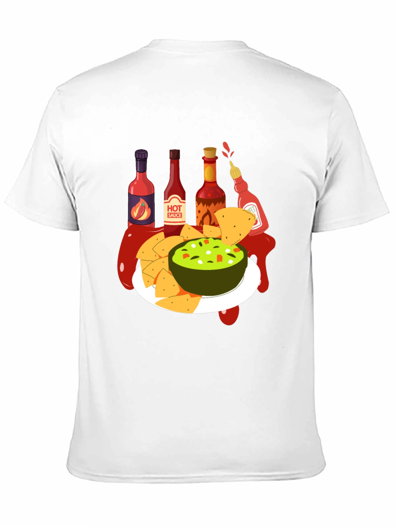 Guacamole & Hot Sauce Graphic Tee