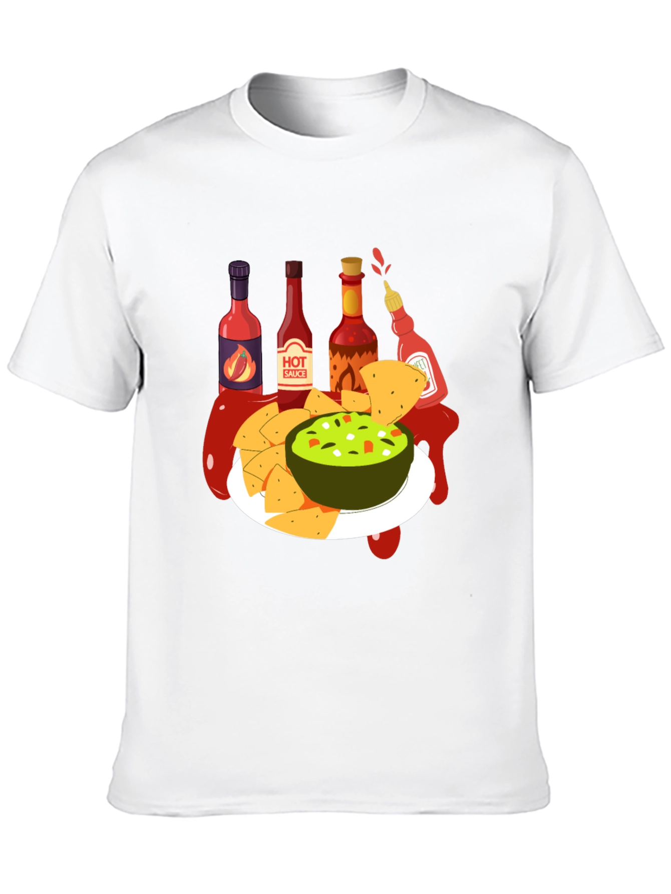 Guacamole & Hot Sauce Graphic Tee
