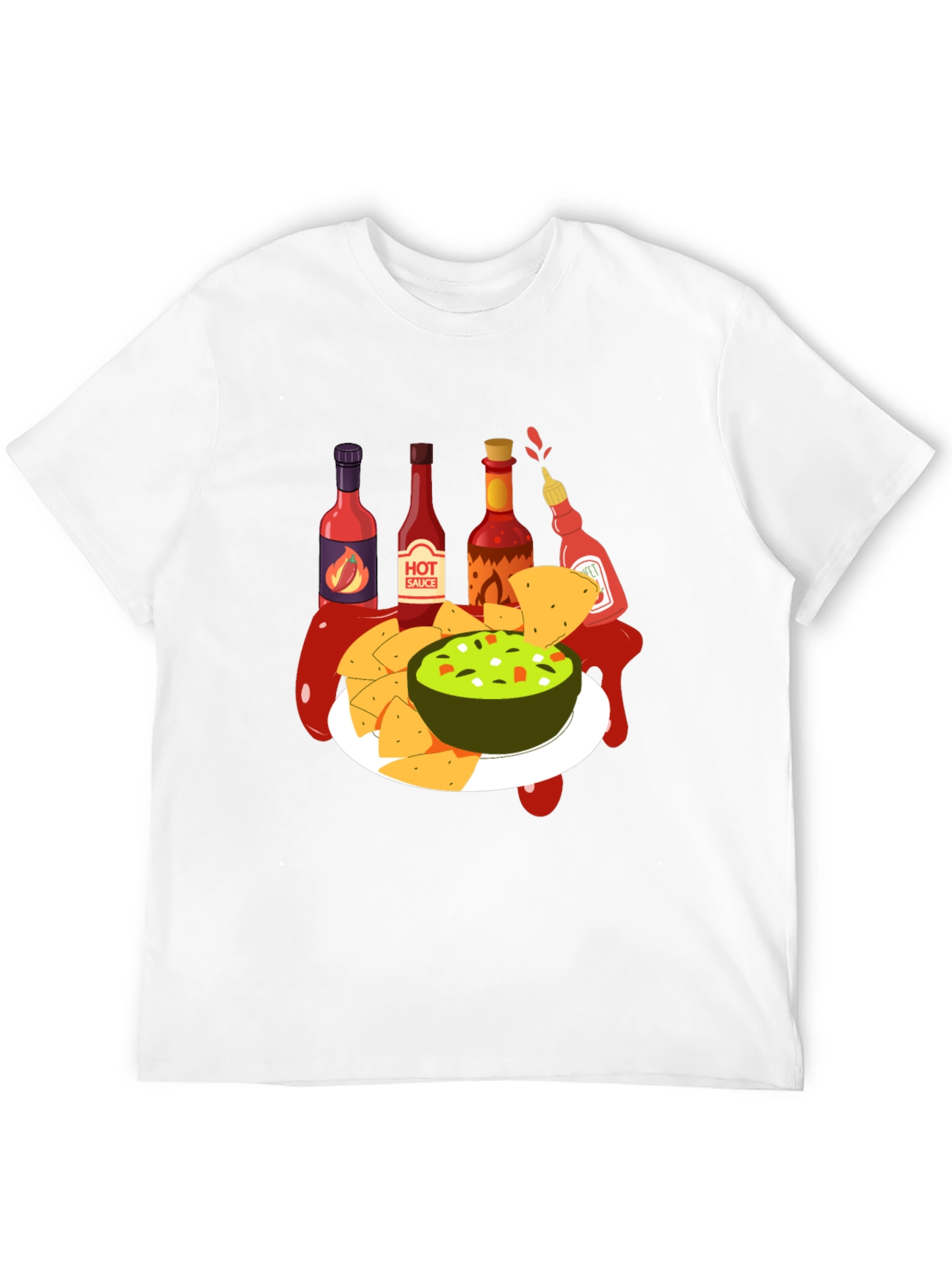 Guacamole & Hot Sauce Graphic Tee