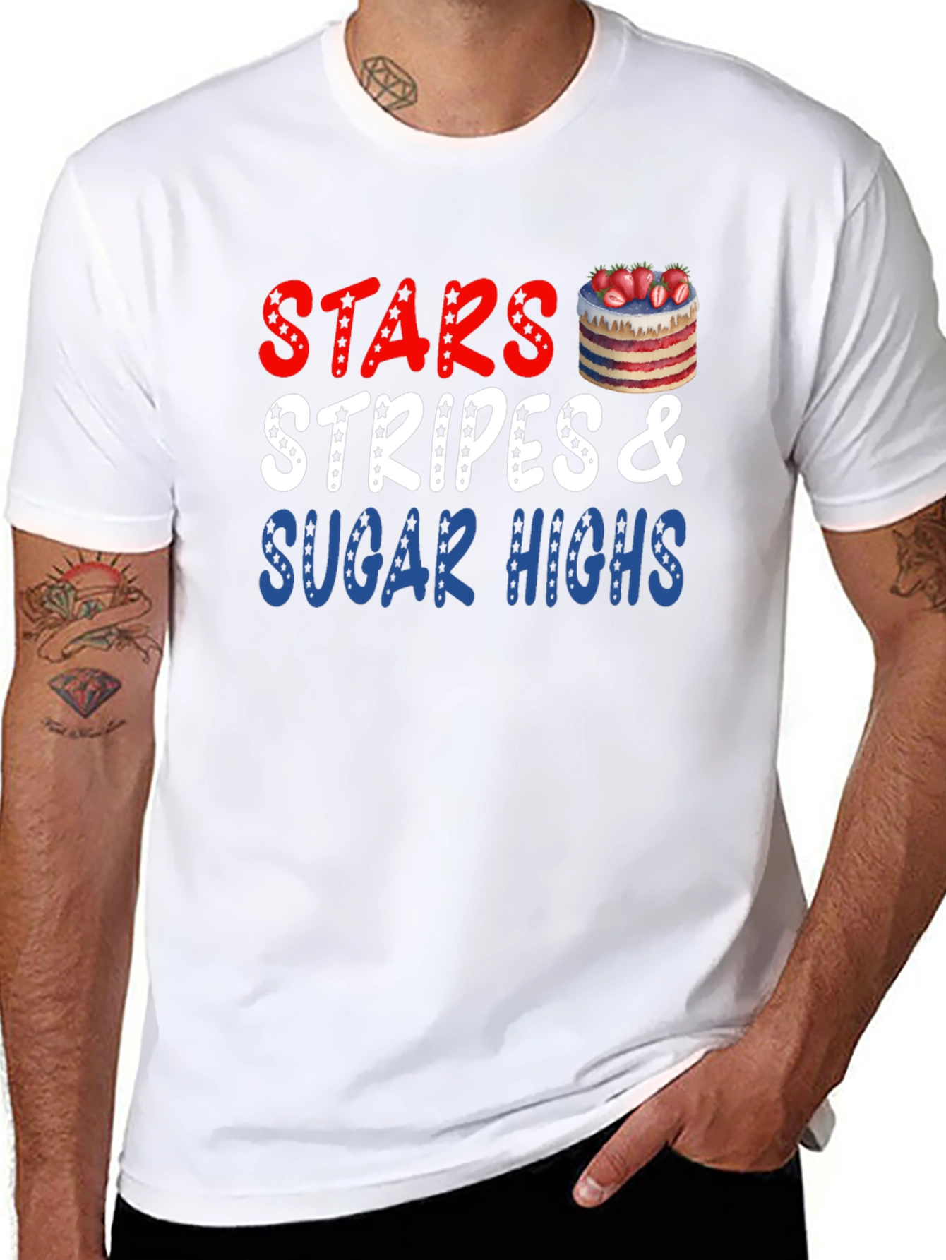 Stars Stripes & Sugar Highs T-Shirt