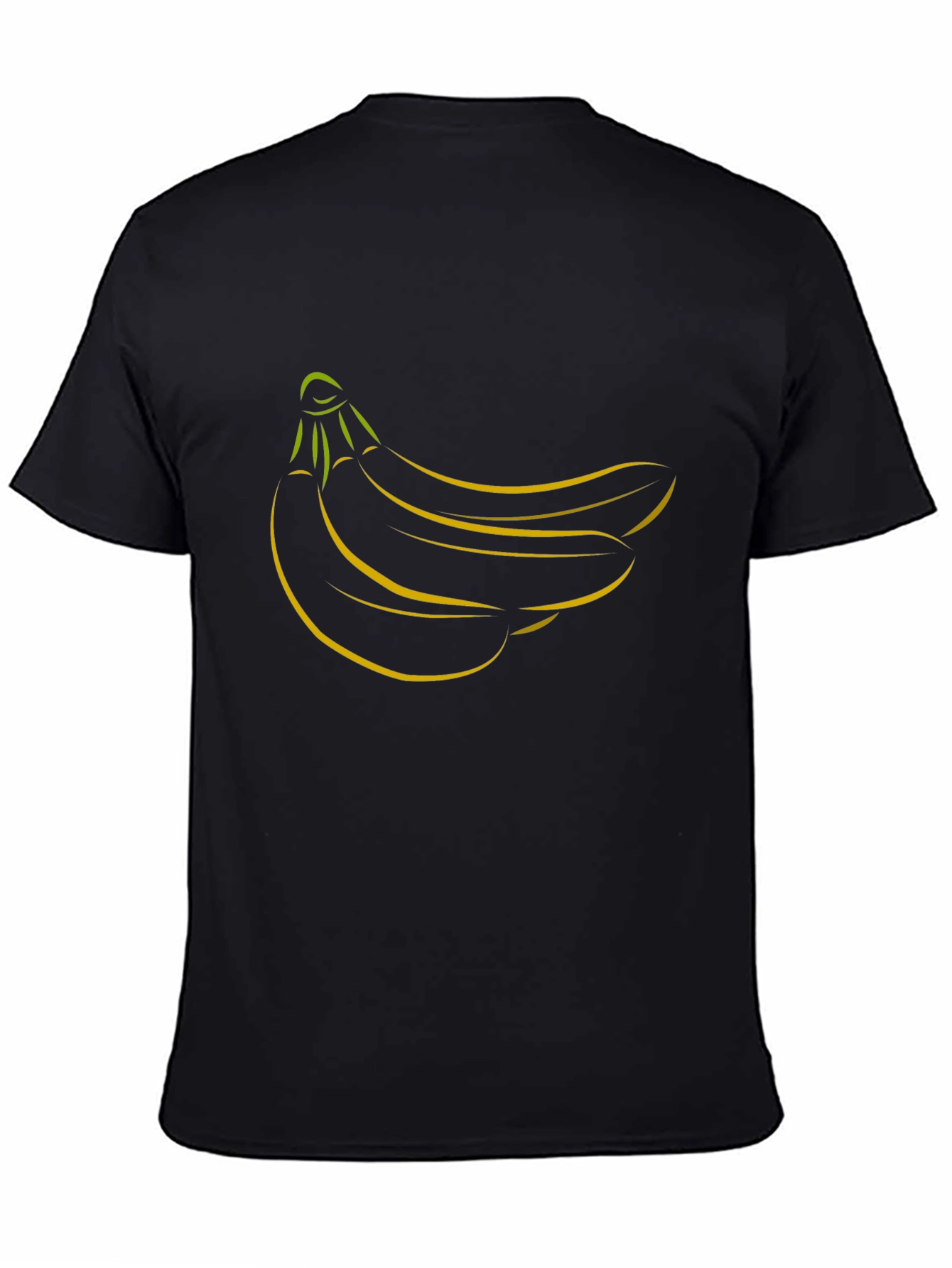 Banana Bunch Graphic Tee - Black