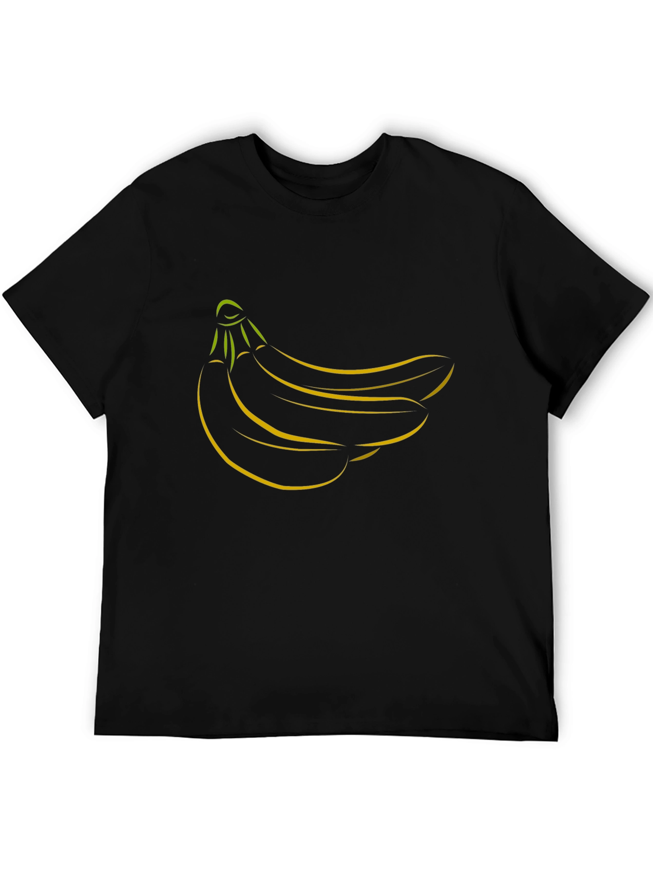 Banana Bunch Graphic Tee - Black